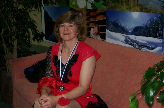 Team GB competitor Carol Taverner