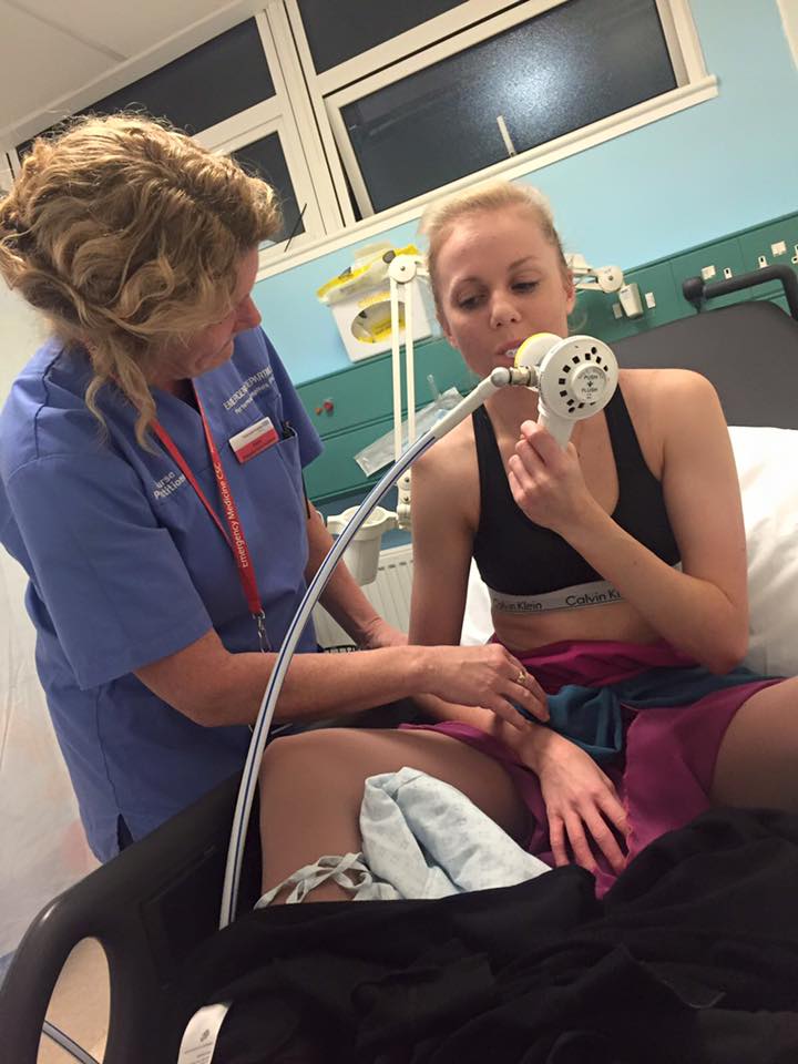 Our casualty this competition: Beth in A&E in the small hours